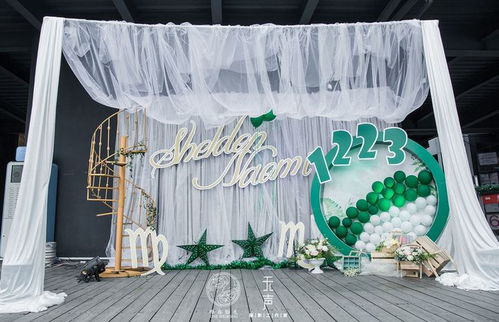 绿白相映，清新自然 全国唯你婚礼策划户外小清新婚礼全攻略