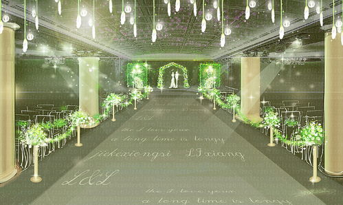 婚礼手绘设计 用色彩与线条描绘梦幻婚礼